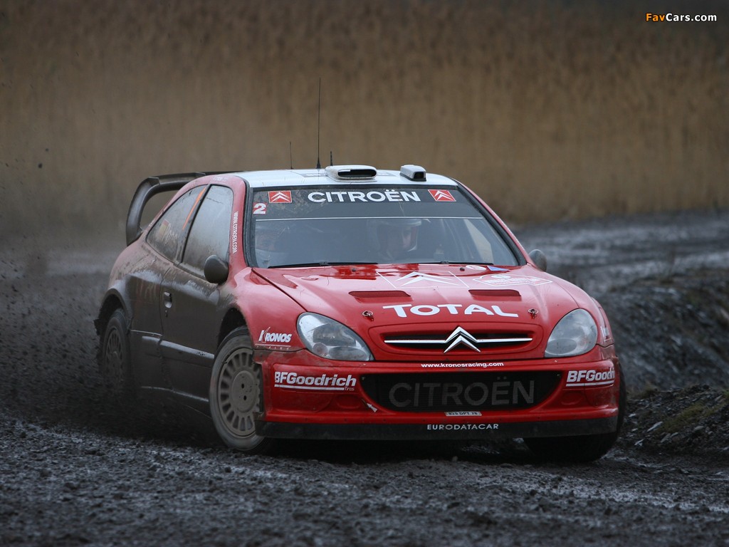 Photos of Citroën Xsara WRC 2001–06 (1024 x 768)