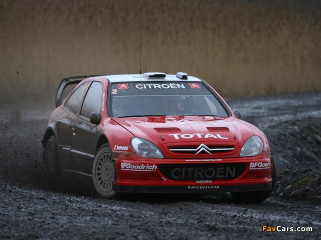 Photos of Citroën Xsara WRC 2001–06 (640 x 480)