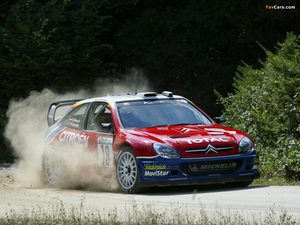 Photos of Citroën Xsara WRC 2001–06 (1024 x 768)