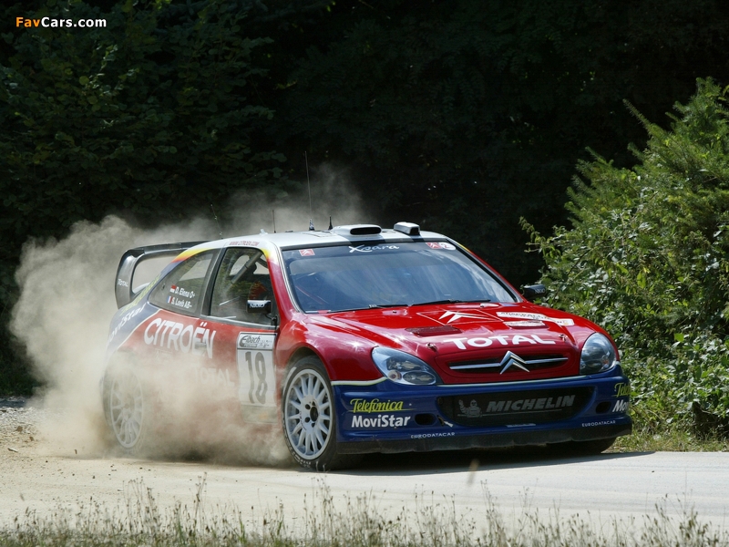 Photos of Citroën Xsara WRC 2001–06 (800 x 600)