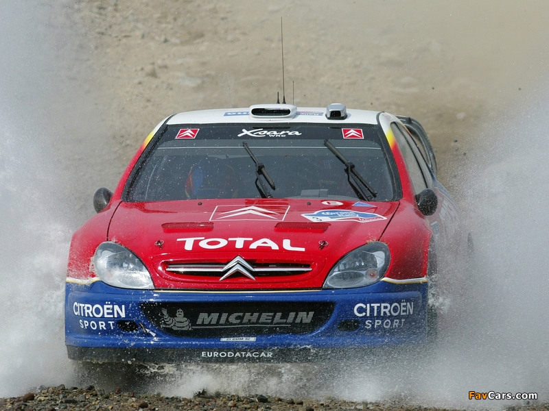 Photos of Citroën Xsara WRC 2001–06 (800 x 600)