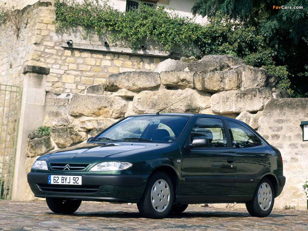 Citroën Xsara Coupe 1997–2000 wallpapers (1024 x 768)