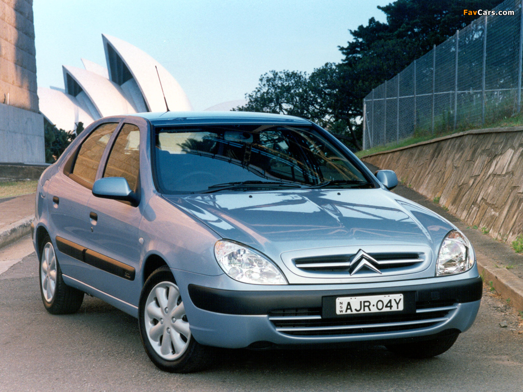 Citroën Xsara Hatchback AU-spec 2000–03 wallpapers (1024 x 768)