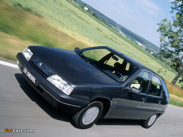 Citroën ZX 5-door 1991–98 photos (640 x 480)