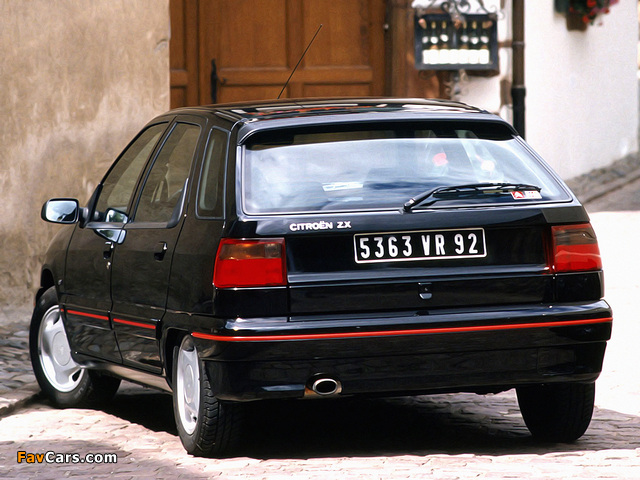 Citroën ZX Volcane 5-door 1991–98 photos (640 x 480)