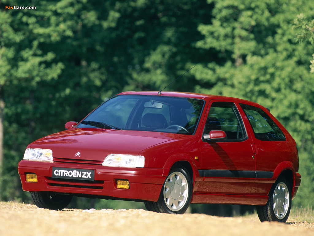 Citroën ZX 3-door 1991–98 photos (1024 x 768)
