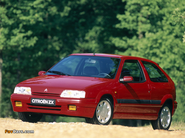Citroën ZX 3-door 1991–98 photos (640 x 480)