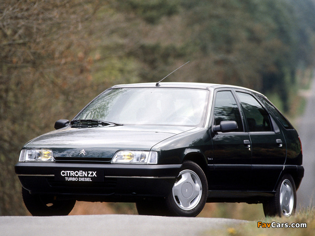 Citroën ZX 5-door 1991–98 wallpapers (640 x 480)