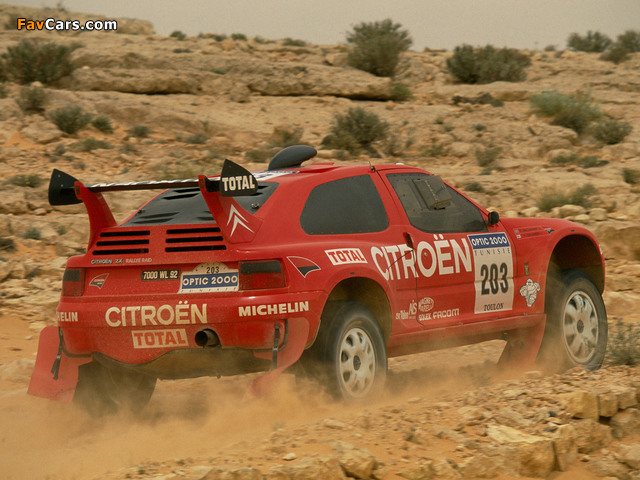 Citroën ZX Rally Raid 1993–97 pictures (640 x 480)