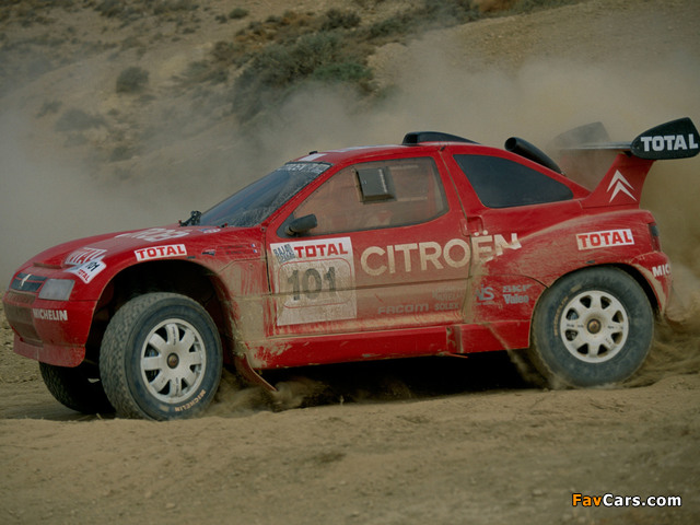 Citroën ZX Rally Raid 1993–97 wallpapers (640 x 480)