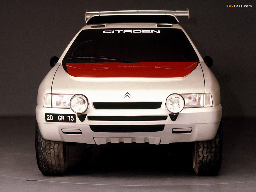 Photos of Citroën ZX Rally Raid Prototype 1990 (1024 x 768)