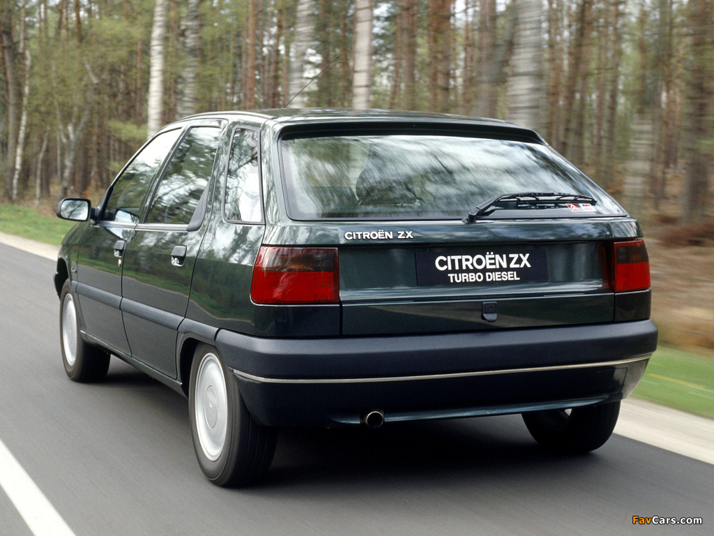 Photos of Citroën ZX 5-door 1991–98 (1024 x 768)