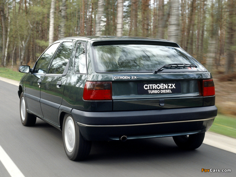 Photos of Citroën ZX 5-door 1991–98 (800 x 600)
