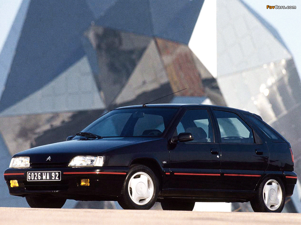 Photos of Citroën ZX Volcane 5-door 1991–98 (1024 x 768)