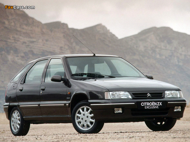 Photos of Citroën ZX Exclusive 5-door 1991–98 (640 x 480)