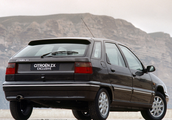 Pictures of Citroën ZX Exclusive 5-door 1991–98