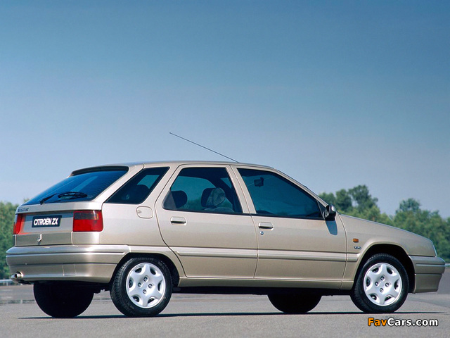 Citroën ZX 5-door 1991–98 wallpapers (640 x 480)