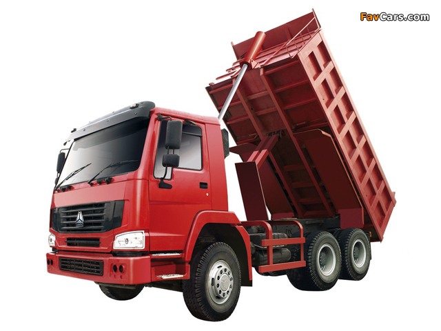 CNHTC Howo 6x4 Tipper 2008 wallpapers (640 x 480)