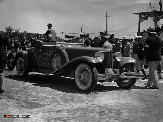 Cord L-29 Convertible Indy 500 Pace Car 1930 pictures (640 x 480)