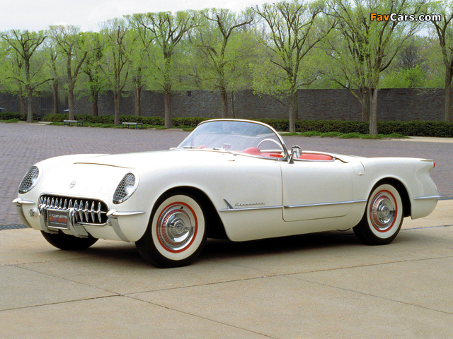 Corvette C1 1953 photos (640 x 480)