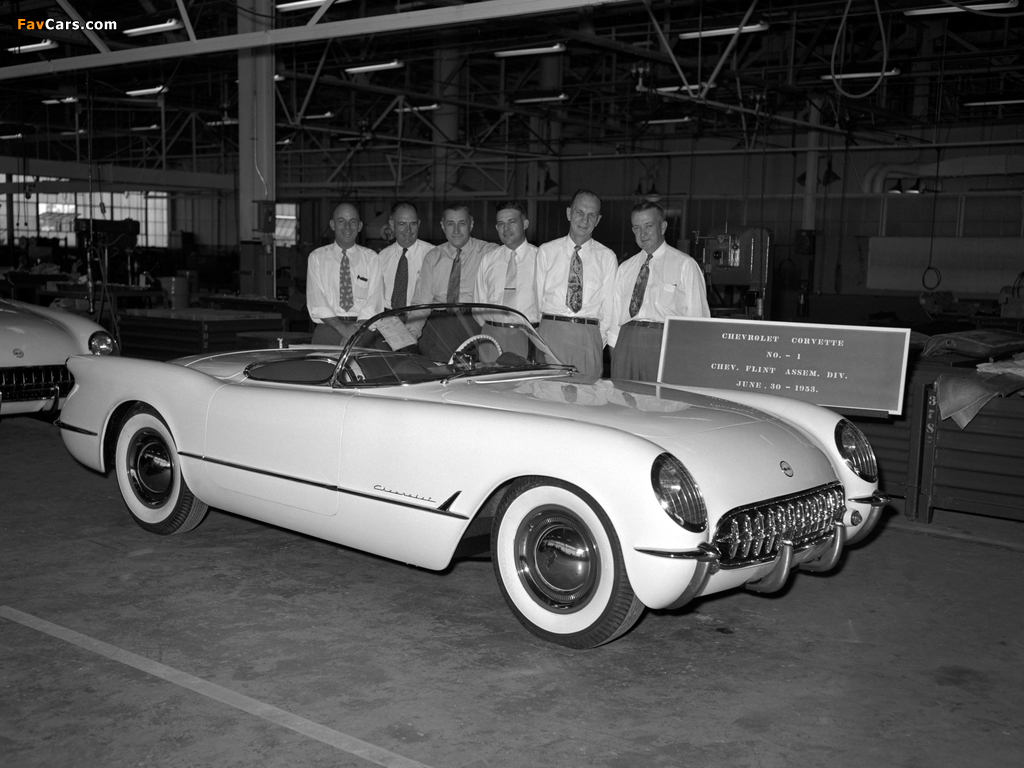 Corvette C1 1953 pictures (1024 x 768)