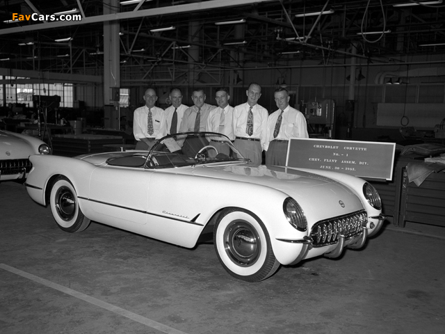 Corvette C1 1953 pictures (640 x 480)