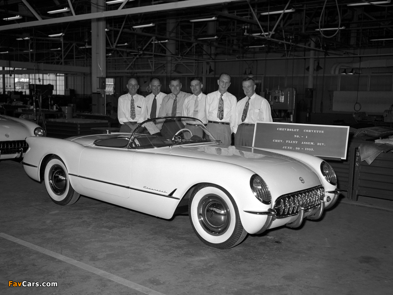 Corvette C1 1953 pictures (800 x 600)