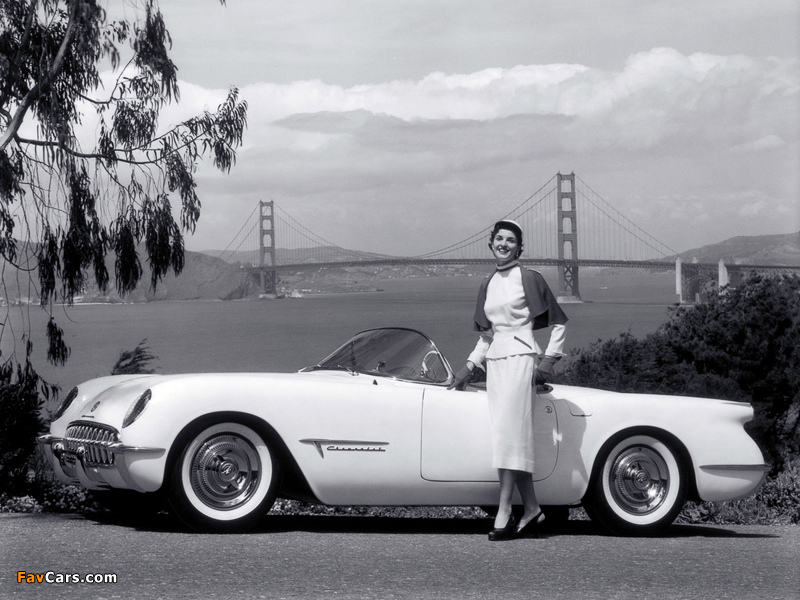 Corvette Motorama Concept Car 1953 wallpapers (800 x 600)