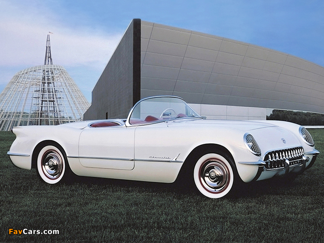 Corvette C1 1953 wallpapers (640 x 480)