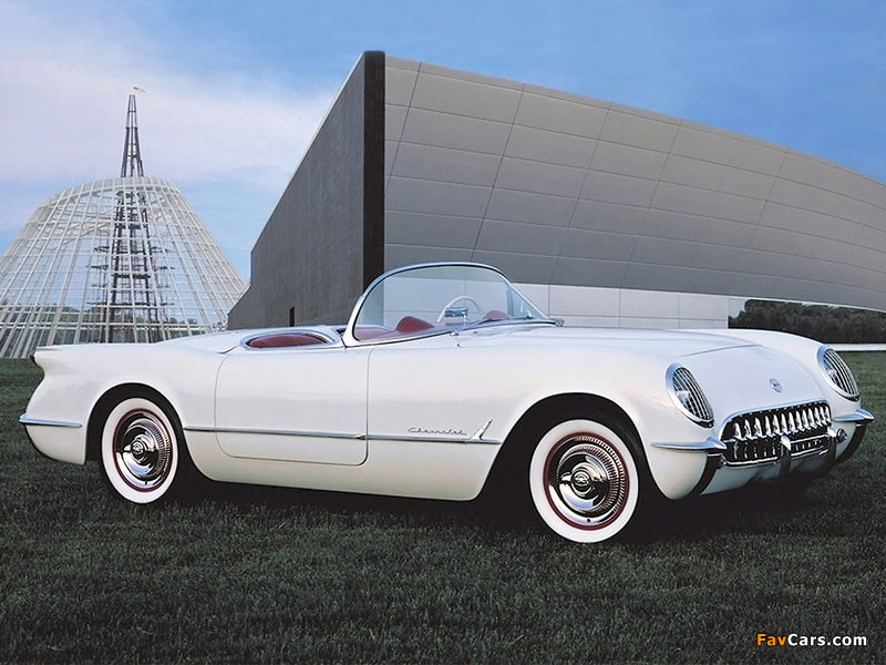 Corvette C1 1953 wallpapers (800 x 600)