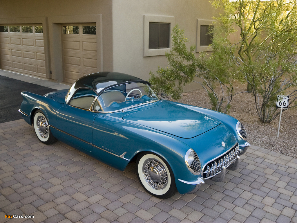 Corvette C1 Bubbletop 1954 images (1024 x 768)