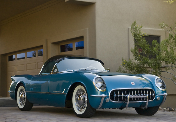 Corvette C1 Bubbletop 1954 photos