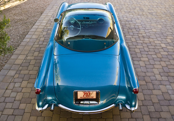 Corvette C1 Bubbletop 1954 pictures