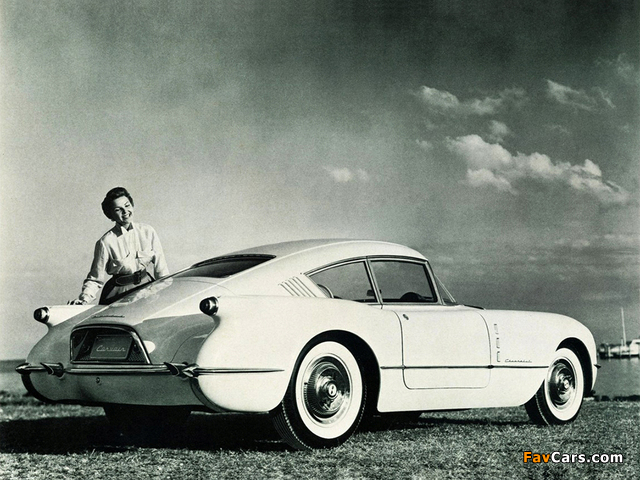 Corvette Corvair Concept Car 1954 pictures (640 x 480)
