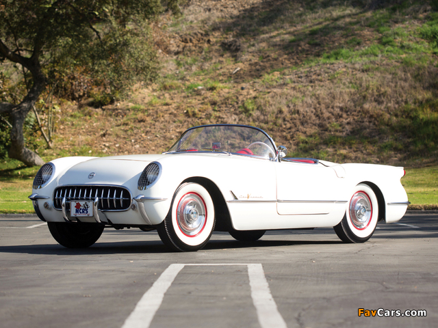 Corvette C1 1955 images (640 x 480)