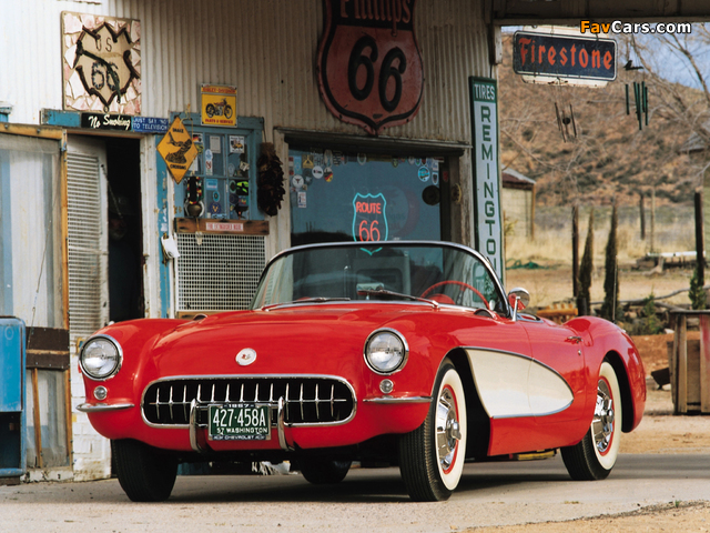 Corvette C1 (2934) 1956–57 photos (640 x 480)