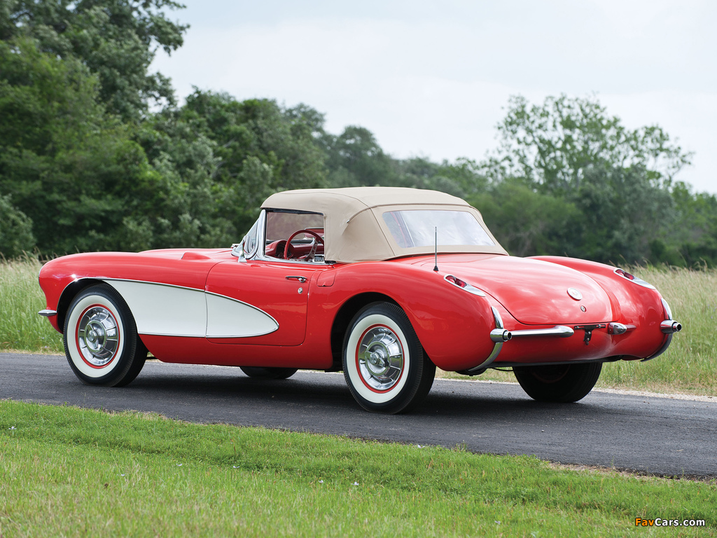 Corvette C1 (2934) 1956–57 photos (1024 x 768)