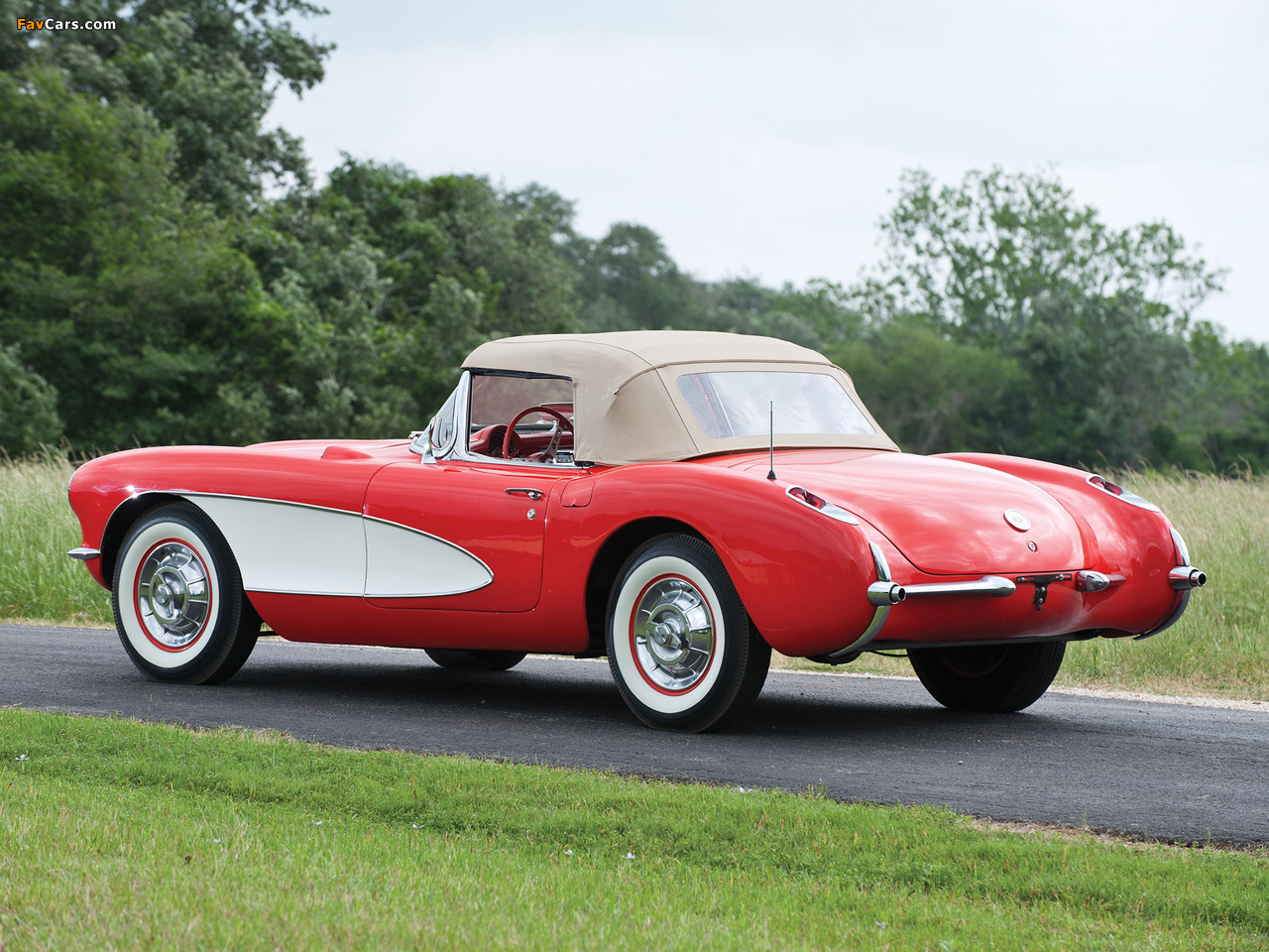 Corvette C1 (2934) 1956–57 photos (1280 x 960)