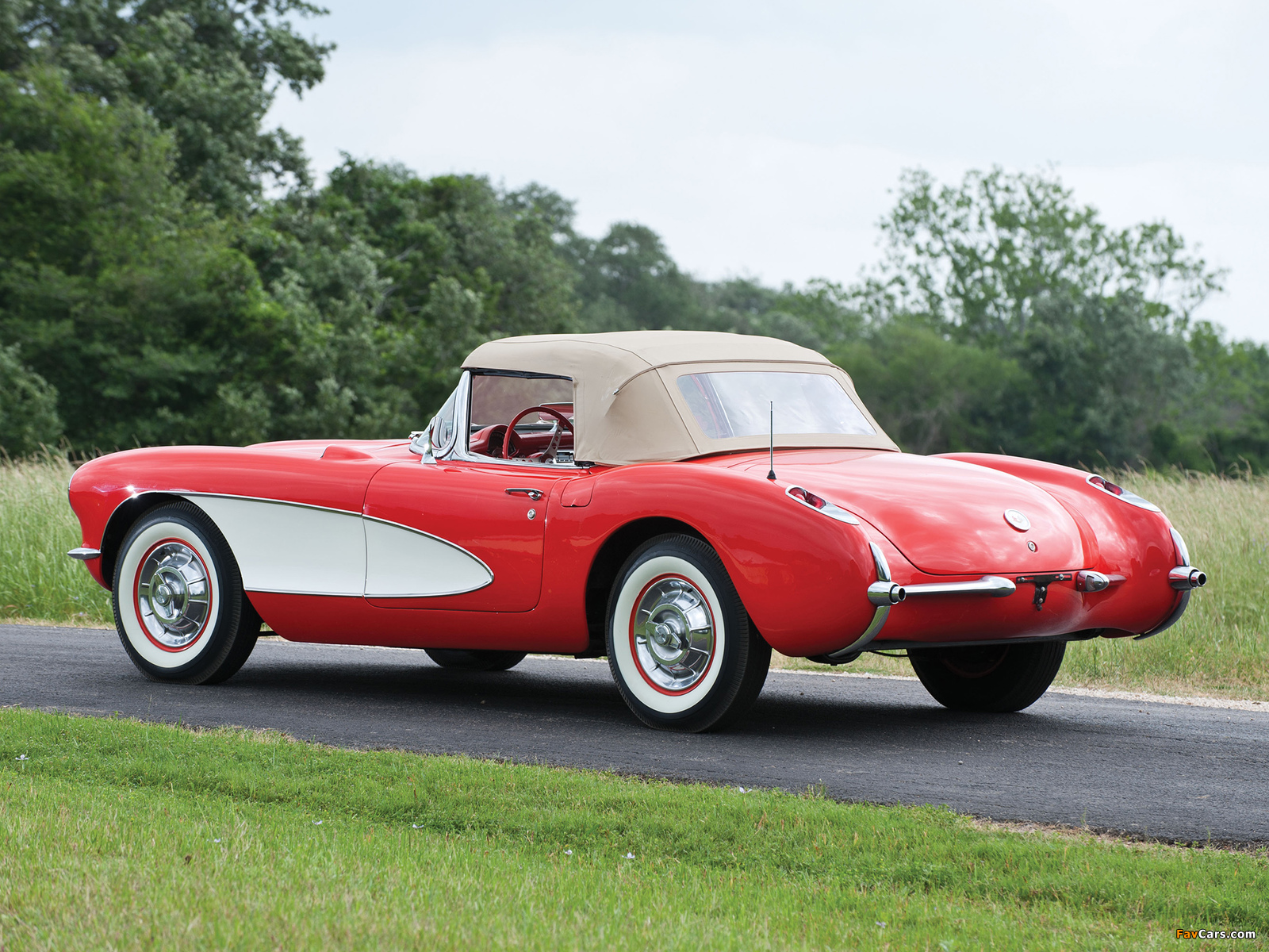 Corvette C1 (2934) 1956–57 photos (1600 x 1200)