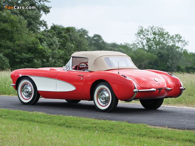 Corvette C1 (2934) 1956–57 photos (640 x 480)