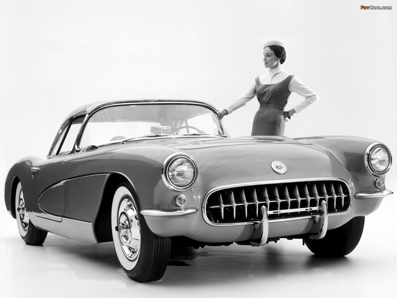 Corvette C1 (2934) 1956–57 wallpapers (1280 x 960)