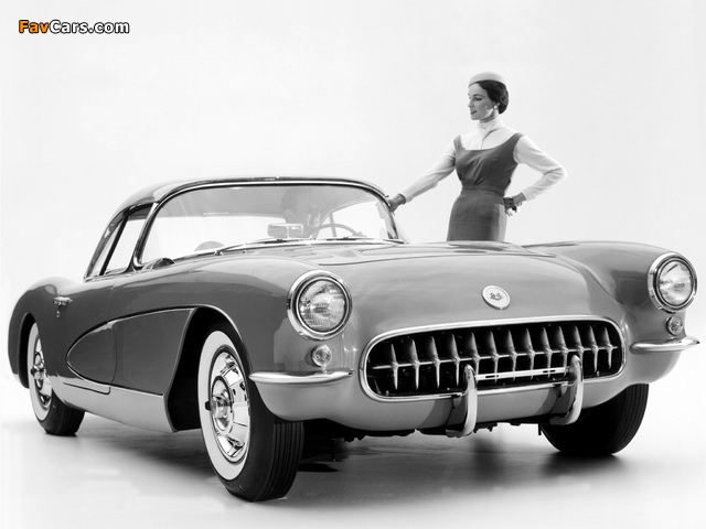 Corvette C1 (2934) 1956–57 wallpapers (640 x 480)