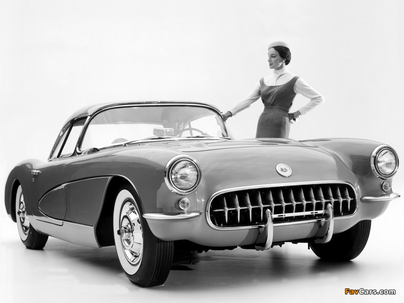 Corvette C1 (2934) 1956–57 wallpapers (800 x 600)