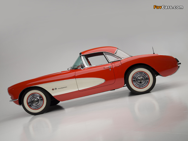 Corvette C1 Fuel Injection 1957 pictures (640 x 480)