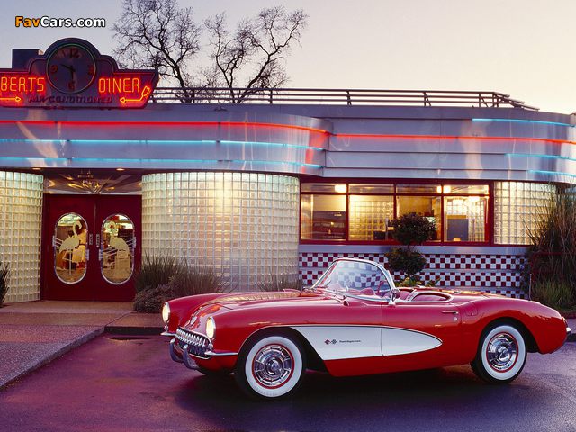 Corvette C1 Fuel Injection 1957 pictures (640 x 480)
