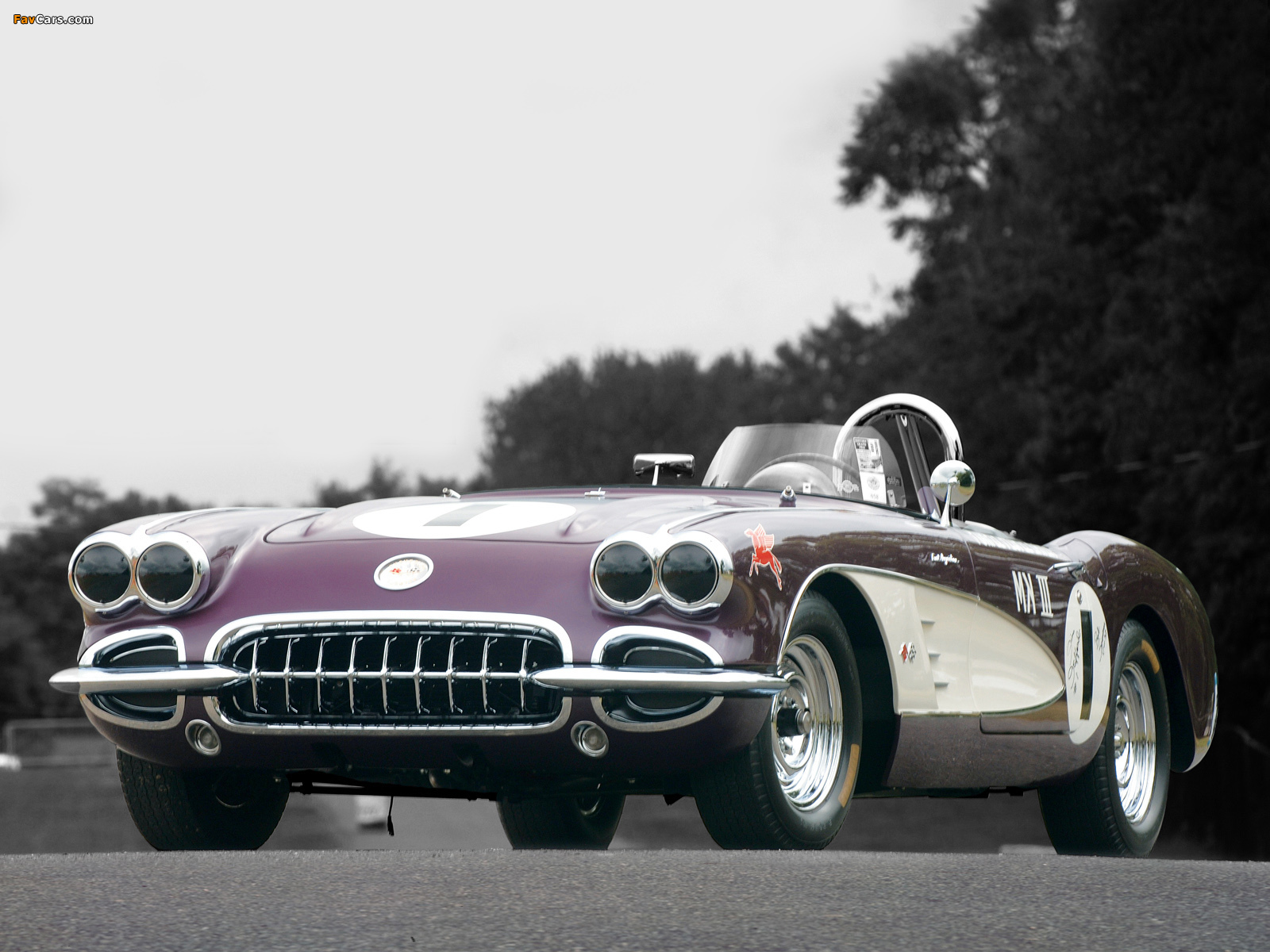 Corvette Purple People Eater 1958–59 photos (1600 x 1200)