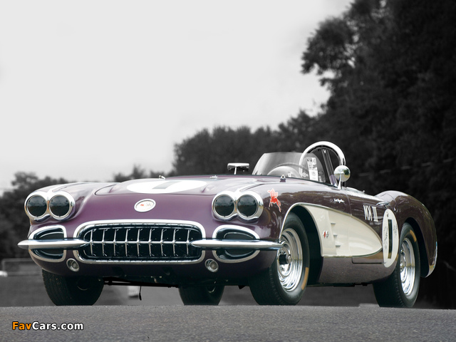 Corvette Purple People Eater 1958–59 photos (640 x 480)