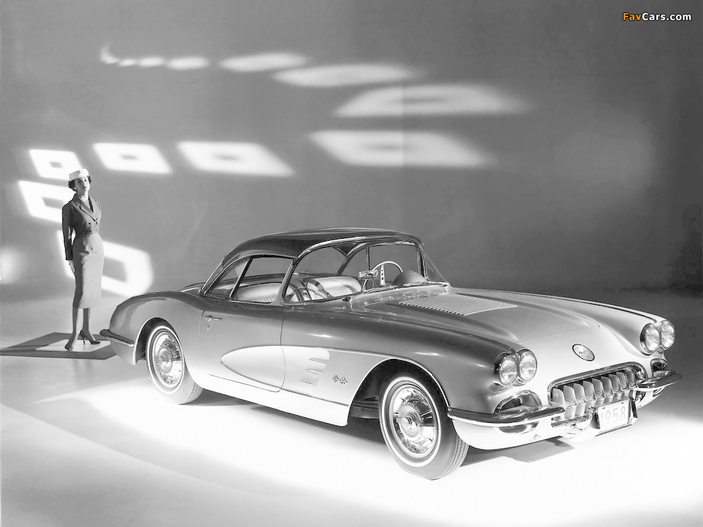 Corvette C1 (J800-867) 1958 wallpapers (1024 x 768)