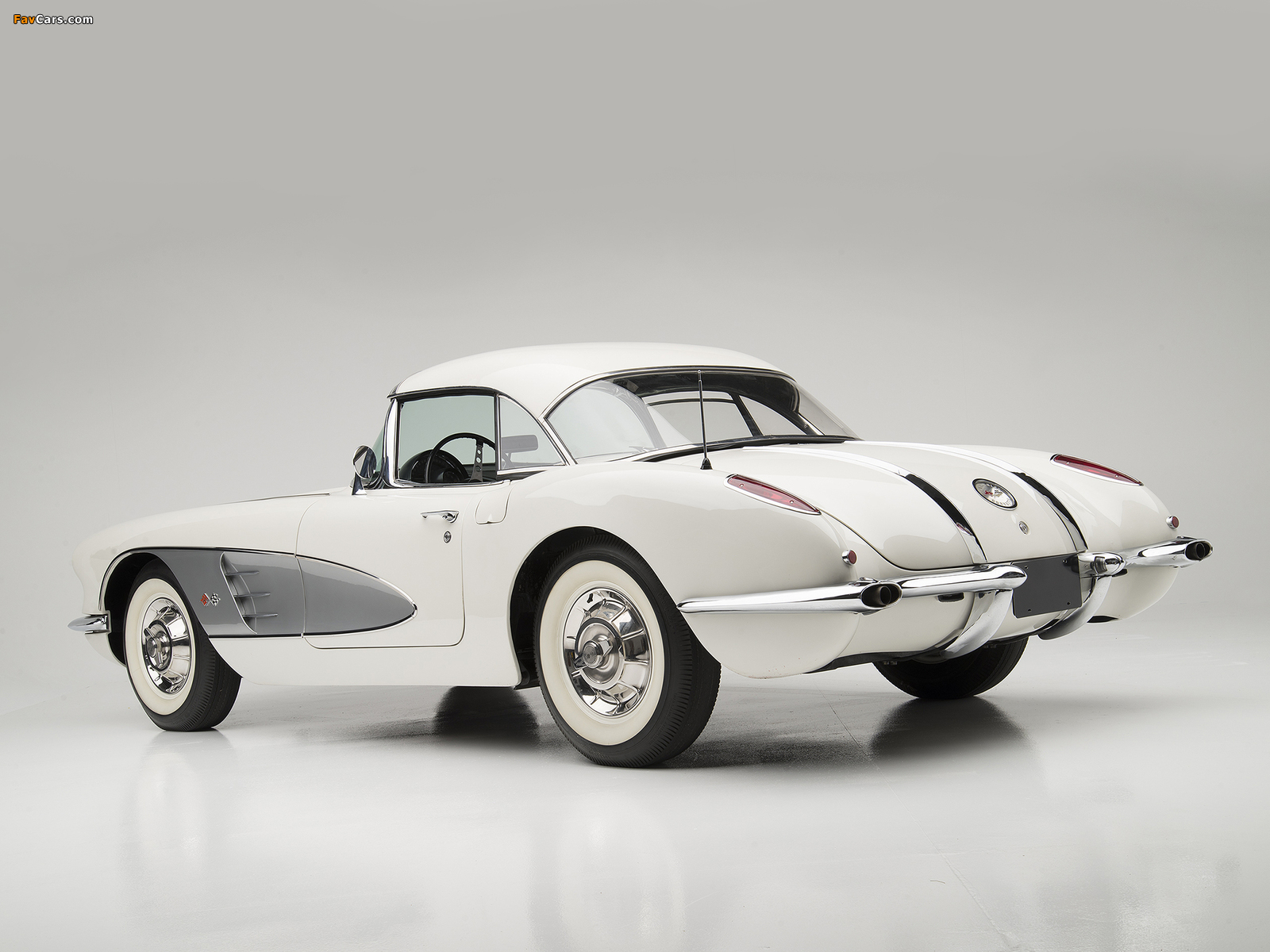 Corvette C1 (J800-867) 1958 wallpapers (1600 x 1200)