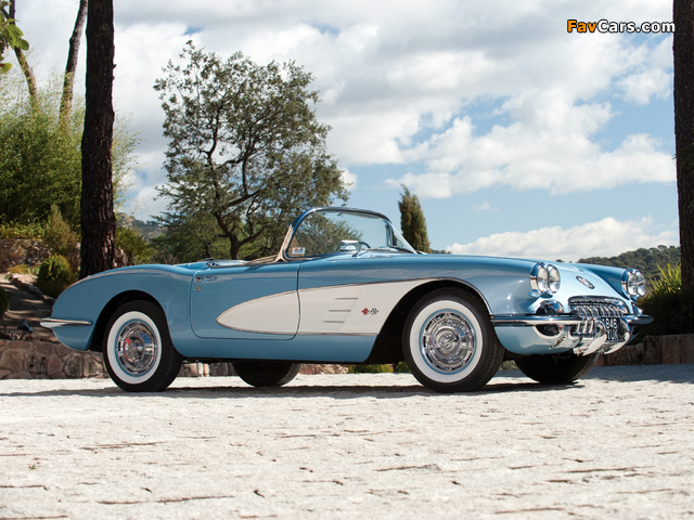 Corvette C1 (867) 1959–60 images (640 x 480)